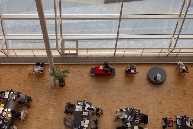 Student center lounge